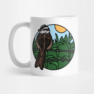 White Crowned Sparrow Mug